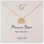StyledU Mama Bear Necklace 14K Gold Filled Mom Baby Bear Cub Jewelry New Mom Birthday Gifts New Mother Mommy to Be Pregnancy Announcement Gift