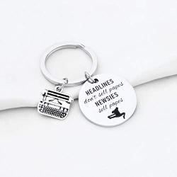 AKTAP Newsies Inspired Gift Musical Theatre Keychain Newsies Gift Headlines Dont Sell Papes Newsies Sell Papes