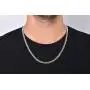 NYC Sterling Mens 5mm Solid Sterling Silver .925 Curb Link Chain Necklace, Made in Italy NYC Sterling Mens 5mm Solid Sterling Silver .925 Curb Link Chain Necklace, Made in Italy
