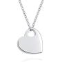 Jinlou Loved Ones Urn Pendant Necklace 925 Sterling Silver Keepsake Memorial Heart Cremation Jewelry for Women (Hold Heart urn Necklace)