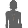 1928 Jewelry Ornate Magnifying Glass Necklace, 30''