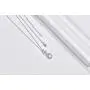 TANGPOET Infinity Necklaces for Women 18K Rose Gold Plated S925 Sterling Silver Moonstone Necklace I Love You More Pendant Jewelry Gift for Teens Mother Daughter 18''