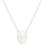 QIAN0813 Geometric Origami Lion Pendant Necklace Hollow Animal Hypoallergenic Jewelry for Women Men QIAN0813 Geometric Origami Lion Pendant Necklace Hollow Animal Hypoallergenic Jewelry for Women Men