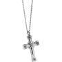 Suxerlry Cross Cremation Urn Necklace for Ashes Stainless Steel Memorial Pendant Keepsake Jewelry