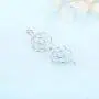 LGSY Sterling Silver Twisted Ball Pearl Cage Pendants for Women, Essential Oil Diffuser Lockets for Pearl Jewelry LGSY Sterling Silver Twisted Ball Pearl Cage Pendants for Women, Essential Oil Diffuser Lockets for Pearl Jewelry