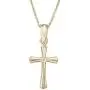 14k Gold Boys & Girls Small Cross Necklace