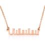 Personalized Armenian Font Name Necklace Custom Alphabet Pendant Letter Jewelry Gift For Her