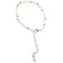 Yves Renaud 7'' Layered Silver-Gold Plated Adjustable Ball Bracelet with 2'' Extender. Dainty Simple and Elegant - Hypoallergenic Fashion Jewelry for Women Girls