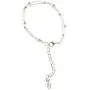 Yves Renaud 7'' Layered Silver-Gold Plated Adjustable Ball Bracelet with 2'' Extender. Dainty Simple and Elegant - Hypoallergenic Fashion Jewelry for Women Girls