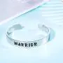 LParkin Inspirational Message Warrior Bracelet Jewelry Be Brave There are People Rotting for You Inspiration Sympathy Gift Message Bracelet LParkin Inspirational Message Warrior Bracelet Jewelry Be Brave There are People Rotting for You Inspiration Sympathy Gift Message Bracelet