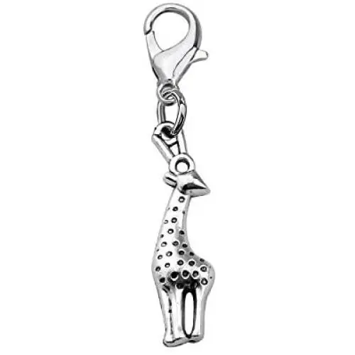AKTAP Giraffes Gifts Giraffe Zipper Pull Charm with Lobster Clasp Animal Lovers Jewelry Giraffes Lover Gift for Women Man AKTAP Giraffes Gifts Giraffe Zipper Pull Charm with Lobster Clasp Animal Lovers Jewelry Giraffes Lover Gift for Women Man