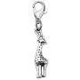 AKTAP Giraffes Gifts Giraffe Zipper Pull Charm with Lobster Clasp Animal Lovers Jewelry Giraffes Lover Gift for Women Man