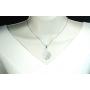 Ann Claridge Reiki Cho Ku Rei Necklace, 20'' Snake Chain, Beautiful Hypo-Allergenic and Non-Tarnishing Pure 304 Stainless Steel, Reiki Power Symbol Choku Rei Jewelry