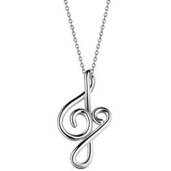 beautlace Letter Necklaces 925 Sterling Silver Initial Alphabet Name Pendant Necklace with Cubic Zirconia/Mystic Rainbow Topaz/Musical Note Jewelry for Men and Women