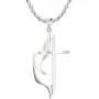 US Jewels Ladies 925 Sterling Silver Polished 30mm Methodist Cross Pendant Necklace, 18in to 24in US Jewels Ladies 925 Sterling Silver Polished 30mm Methodist Cross Pendant Necklace, 18in to 24in