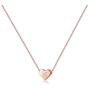 Turandoss Tiny Heart Initial Necklaces for Girls - 14K Rose Gold Filled Heart Pendant Handmade Dainty Heart Letter Initial Necklaces for Teen Girls Kids Jewelry Gifts