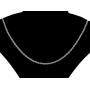 Pori Jewelers Platinum 950 Solid Diamond Cut Rope Chain Necklace -2.0mm Thick
