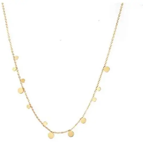 S.Leaf Delicate 14K Gold Plated Dot Necklace Choker Necklace Gold Necklaces for Women S.Leaf Delicate 14K Gold Plated Dot Necklace Choker Necklace Gold Necklaces for Women
