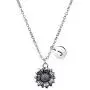 Joycuff Dainty Antique Silver Sunflower Necklace Personalized Cute Monogram Pendant Initial Charm Letter Engraved Inspirational Gifts for Her Women Teen Girl Joycuff Dainty Antique Silver Sunflower Necklace Personalized Cute Monogram Pendant Initial Charm Letter Engraved Inspirational Gifts for Her Women Teen Girl