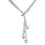 SOSUO 925 Sterling Silver Five-line Chain with Five-Heart Necklace(18'', 20'', 21.6'') SOSUO 925 Sterling Silver Five-line Chain with Five-Heart Necklace(18'', 20'', 21.6'')