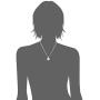 Majorica Coin Pearl Pendant CZ Necklace