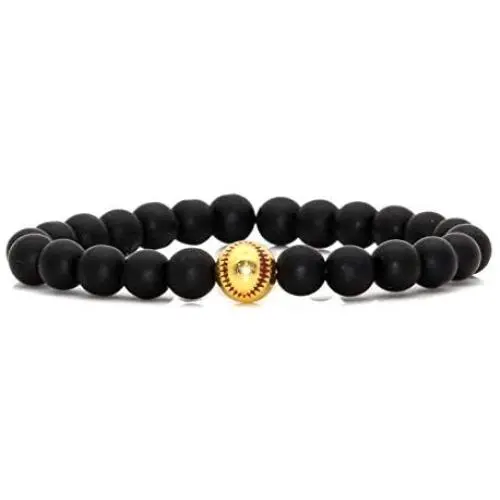 Nsitbbuery Fashion Alloy Baseball Bangle 8MM Matte Agate Lava Rock Beads Bracelet Nsitbbuery Fashion Alloy Baseball Bangle 8MM Matte Agate Lava Rock Beads Bracelet