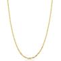 14k Yellow Gold Filled or White Gold Filled 1 mm,1.4 mm, 1.7 mm, or 2 mm Singapore Chain Pendant Necklace for Women