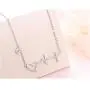 S925 Sterling Silver Faith Hope Love Cross Lifeline Heart Pendant Necklace Christian Jewelry Gifts for Women,18'' + 2''