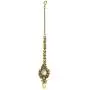 MUCH-MORE Sleek Design Gold Plated Maang Tikka for Girls & Kids & Women