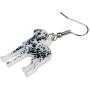 DUOWEI Acrylic Novelty Spot Dalmatian Dog Earrings Lovely Pets Drop Dangle Jewelry for Women Teens Girls Birthday Gifts