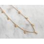 CHAFIN Star Necklace for Women Girls Star Choker Necklace Adjustable (Gold)