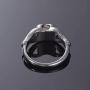 zeqingjw Cremation Jewelry for Ashes Heart Memorial Urn Jewelry Human Pets Ashes Holder Keepsake Urn Ring for Women Size 6/7/8/9/10