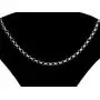 925 Sterling Silver Nickel-Free 3.2MM Rolo Round Cable Link Chain - Yellow or Silver