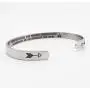 Binami Inspirational Cuff Bracelets Motivational Engraved Mantra Quote Cuff Bangle Best Friend Jewelry Gift for Women Mom Her with Hidden Message