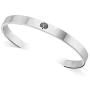 Tstars Mothers Day Bracelet Mom Home is Wherever You are Gifts for Mom Adjustable Stainless Steel Bangle Bracelet