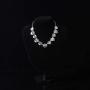 Collar Necklace for Women Polished Alloy Statement Necklace Fashion Jewelry