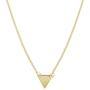 HONEYCAT Mini Triangle Pendant Necklace in Gold, Rose Gold, or Silver | Minimalist, Delicate Jewelry