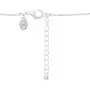 Madison Tyler Classic Collection Silver Plated 18'' Teardrop Necklace and Earring Set