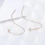 S.Leaf Gold Earrings for Women Threader Earrings Sterling Silver Chain Tassel Earrings S.Leaf Gold Earrings for Women Threader Earrings Sterling Silver Chain Tassel Earrings