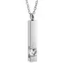 Stainless Steel Cube Memorial Crystal Cremation Bar Urn Jewelry Ashes Holder Necklace Pendant Keepsake Birthstone Series Stainless Steel Cube Memorial Crystal Cremation Bar Urn Jewelry Ashes Holder Necklace Pendant Keepsake Birthstone Series