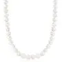 Ross-Simons 10-11mm Cultured Pearl Necklace With Sterling Silver Magnetic Clasp Ross-Simons 10-11mm Cultured Pearl Necklace With Sterling Silver Magnetic Clasp