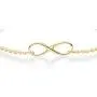 Miabella 925 Sterling Silver Infinity Adjustable Bolo Beaded Ball Chain Bracelet for Women Teen Girls, Choice of 18K Gold Plated or Silver Made in Italy