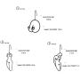 Boob Earring Face Abstract Gold Female Body Pendant Dangle Earrings Sets Picasso women shape Chokers wire face Stud Earring-6 pairs