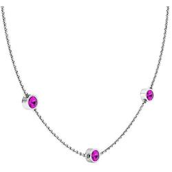 Dazzlingrock Collection 1.00 Carat (ctw) Ladies Necklace 1 CT, Sterling Silver