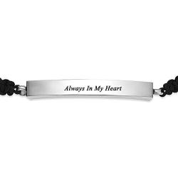 zeqingjw Cremation Bracelet for Ashes Adjustable Cremation Urn Bracelet Bangle for Ashes Stainless Steel Memorial Ashes Keepsake Jewelry for Men Women