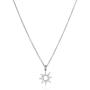 Fashion Sun Necklace Clavicle Chain Sunlight Sunshine Pendant Necklace With Message Card Friendship Dainty Gold Silver Jewelry