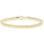 Miabella 18K Gold Over Sterling Silver Italian Solid 4mm Flat Snake Dome Herringbone Chain Link Bracelet for Women Men 6.5, 7, 7.5, 8, 8.5 Inch, 925 Italy Miabella 18K Gold Over Sterling Silver Italian Solid 4mm Flat Snake Dome Herringbone Chain Link Bracelet for Women Men 6.5, 7, 7.5, 8, 8.5 Inch, 925 Italy