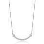 missaqua Curved Bar Necklaces for Women Embellished with Crystals from Swarovski Round Cut Birthstone Delicate Pendant Necklace Birthday Jewelry Gifts