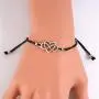 4Pcs Pinky Promise Love Heart Rainbow Beads Strand Bracelets Set Lovely Infinity Handcuff Compass Sunflower Stretchable Bracelet Blessing Card for Women Girls Couple Friendship Jewelry Gift