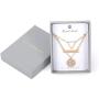 S.J JEWELRY Alphabet 26 A-Z Letter Initial Necklace 14k Gold-Plated Bar Necklace Engraved Name Necklace Personalized Letter Monogram Pendant Necklace for Women Girls